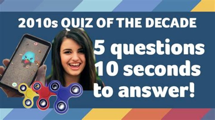 2010s TRIVIA Speed Round - How well do you know the last 10 years? - pop music quiz 2010+ answers