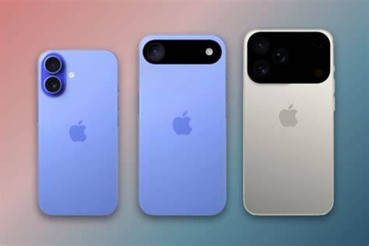 A blue iPhone next to a computer
