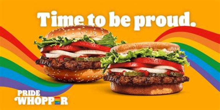 Burger King Pride Burger