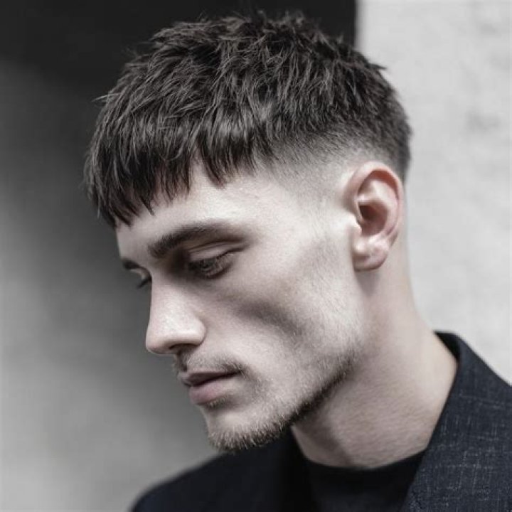 Caesar haircut fade Caesar haircut fade