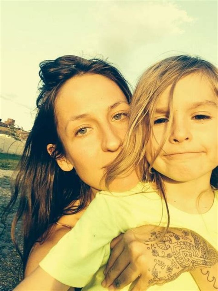 Cassius Riley with his mother, Domino Suzy Kirke