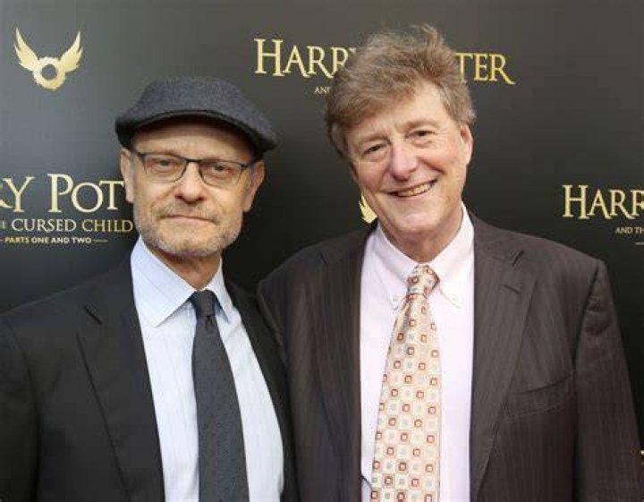 David Hyde Pierce with husband Brian Hargrove