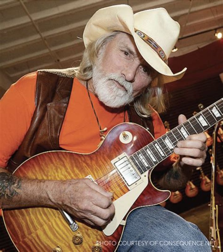 Dickey Betts playing guitar