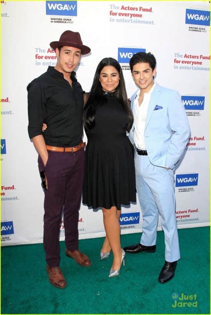 Diego Tinoco with Jessica Garcia