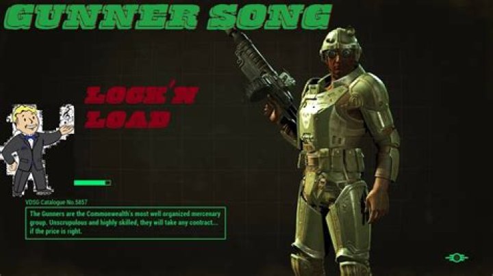 Fallout 4 Gunner Song - Atomic Radio - Fallout 4 MOD Playlist