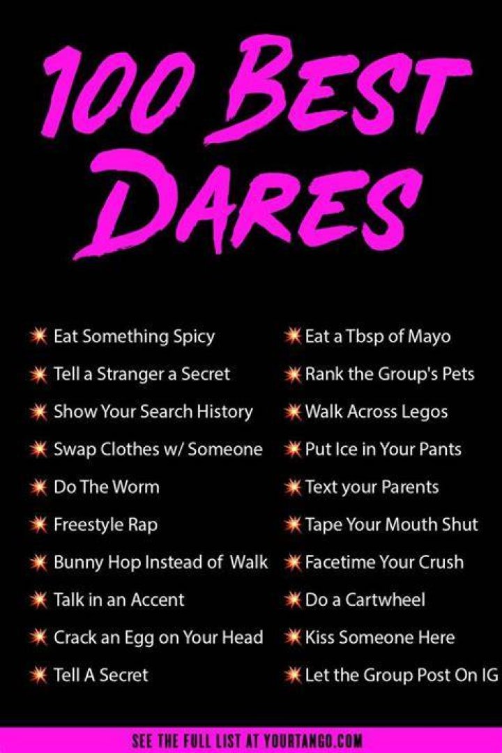 good dares good dares
