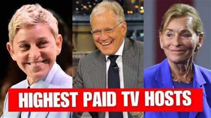 Highest paid TV hosts Highest paid TV hosts