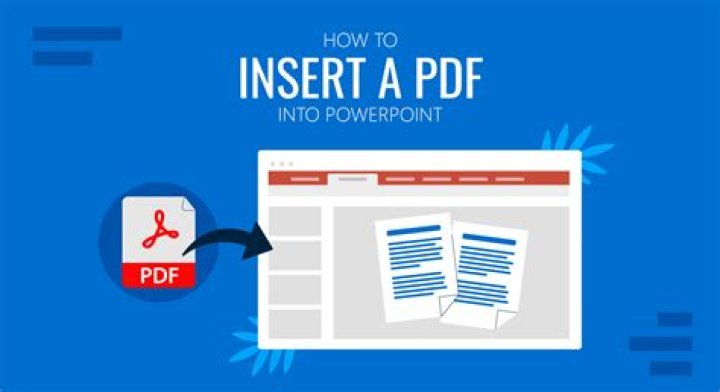 how to insert PDF into Word