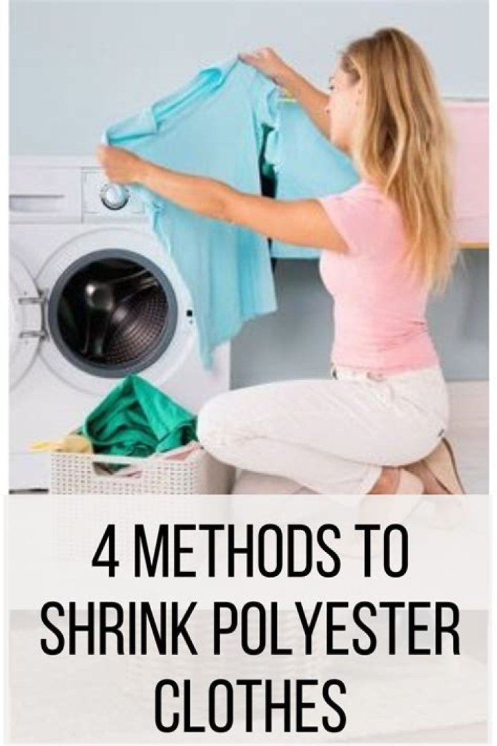 Hw to shrink polyester clothes