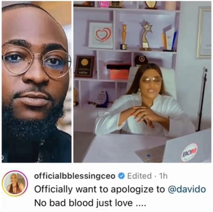 IVD and Blessing CEO, Davido IVD and Blessing CEO, Davido