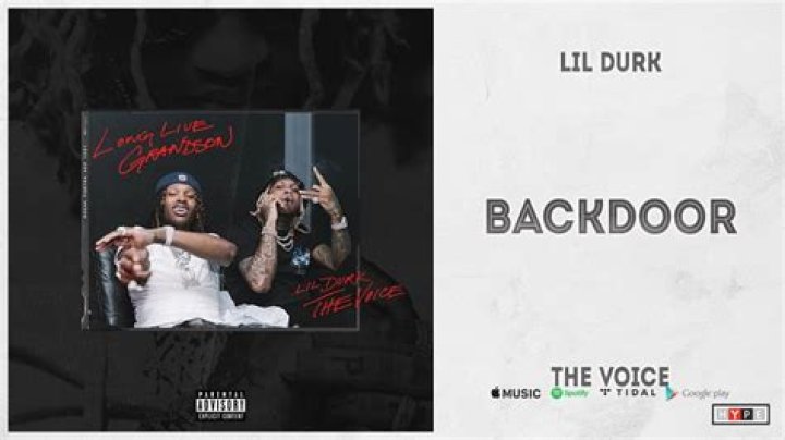 Lil Durk - Backdoor (The Voice) - the voice lil durk lyrics