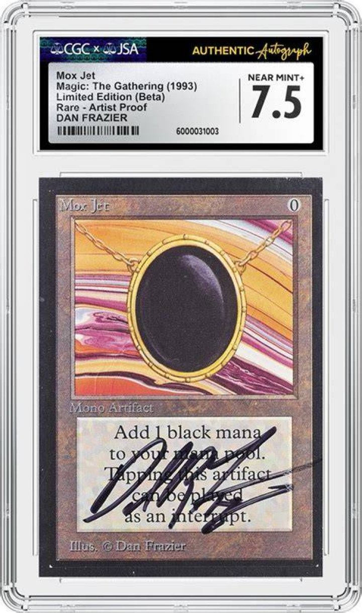 Most Expensive Magic Cards 5-Mox-Jet