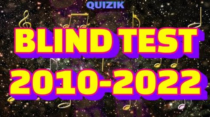 N&deg;1 Blind test Chansons 2010 2020 - pop music quiz 2010+ answers