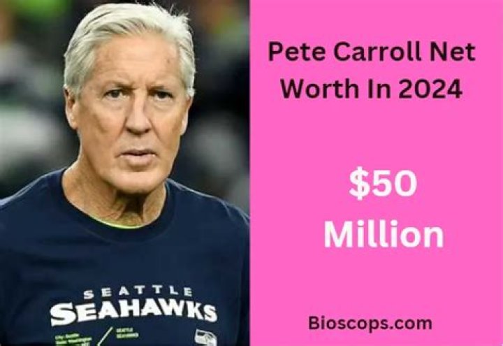 pete carroll net worth
