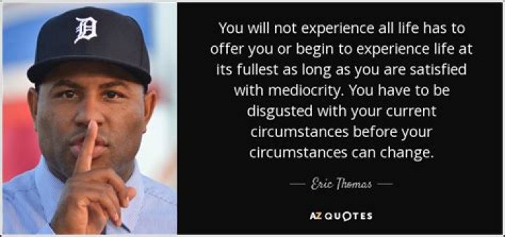 quotes by Eric Thomas