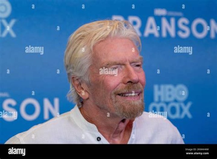 Richard Branson attending the premiere of his docuseries 'Branson.'