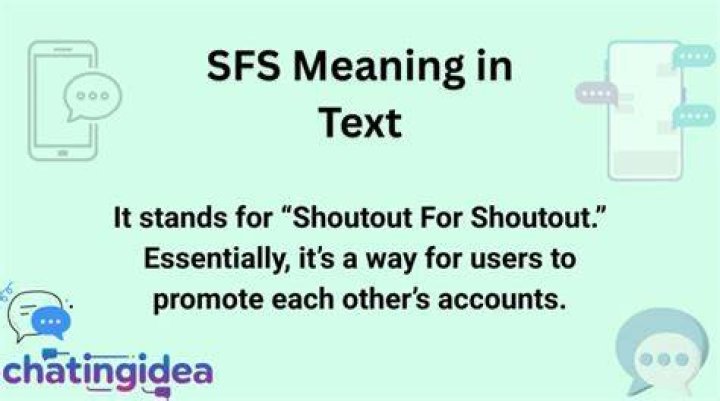 sfs meaning in text