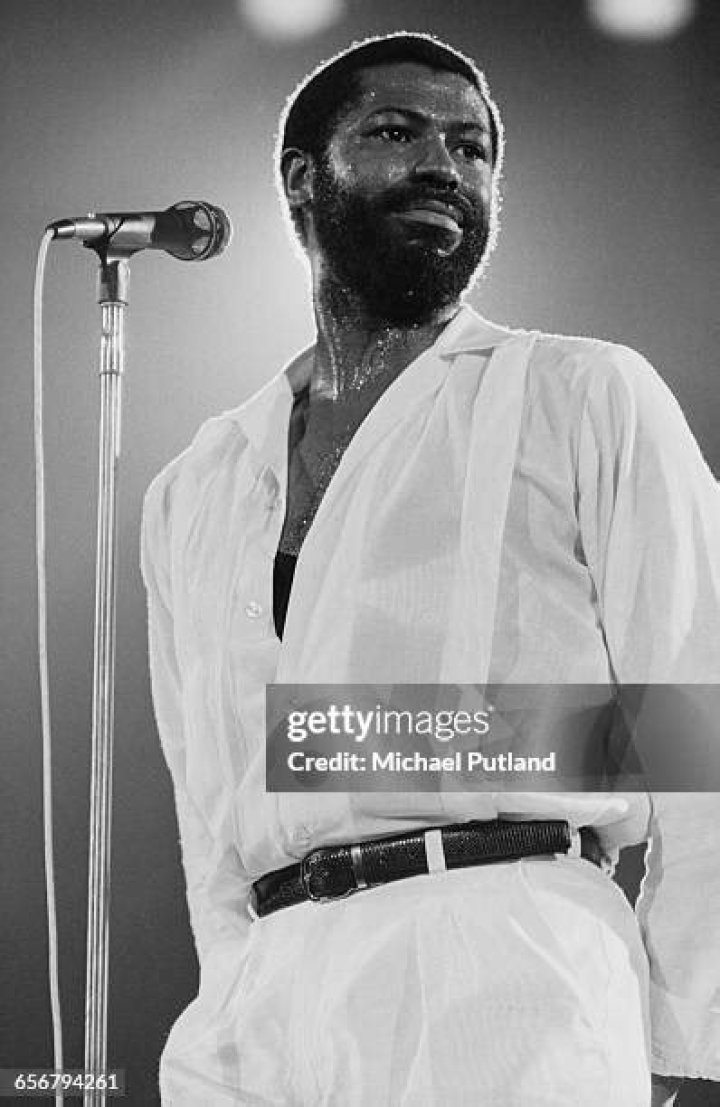 Teddy Pendergrass performing Teddy Pendergrass performing