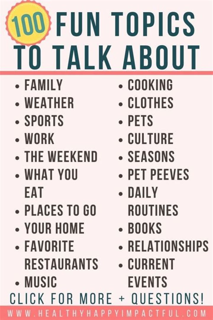 topics to talk about with a girl topics to talk about with a girl