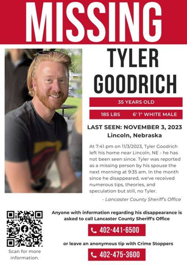 Tyler Goodrich Missing