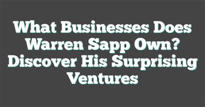 warren sapp investments warren sapp investments
