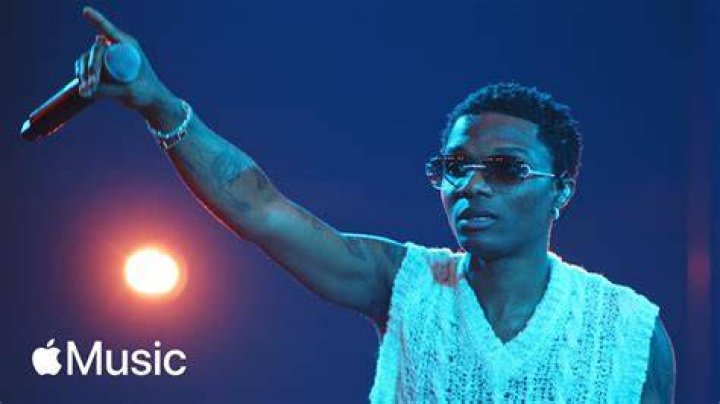 Wizkid on stage