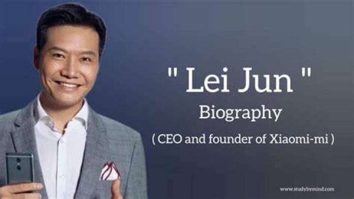 Xiaomi founder net worth Xiaomi founder net worth